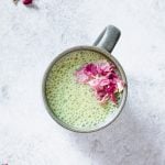 pandan cashew milk latte Resplendent Kitchen