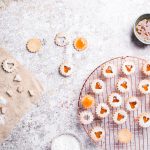 vegan Linzer cookies Resplendent Kitchen