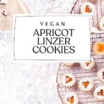 Pin for Vegan Linzer Cookies.