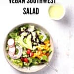 vegan southwest salad pin