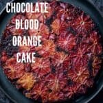 pin for vegan delicious chocolate orange cake