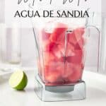 Pin for Watermelon Water Agua de Sandia.