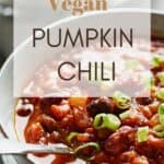 Pin for Vegan Pumpkin Chili Resplendent Kitchen