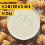 Pin for vegan horseradish aioli
