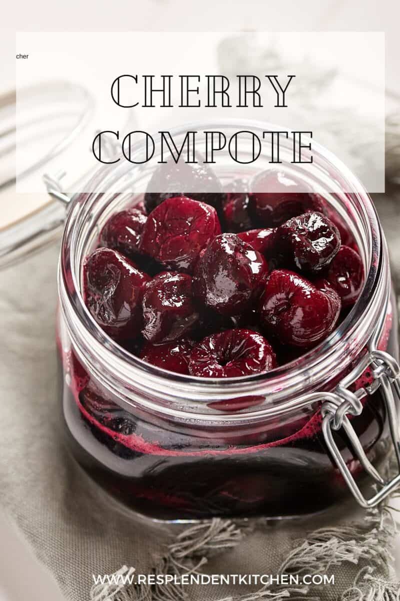 Pin for Cherry Compote Resplendent Kitchen