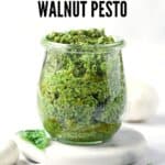 Pin for Vegan Walnut Pesto