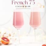 For for Blood Orange French 75 Cocktail Recipe