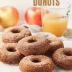 Pin for Baked Vegan Apple Cider Donuts.