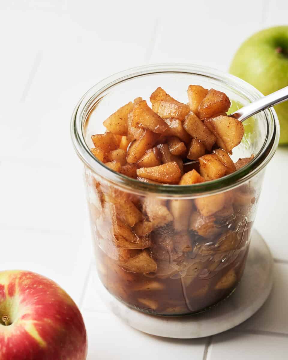 Easy Apple Compote - Resplendent Kitchen