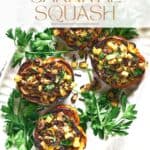Pin for Stuffed Carnival Squash on Resplendent Kitchen.