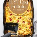 Pin for JUST Egg Frittata.