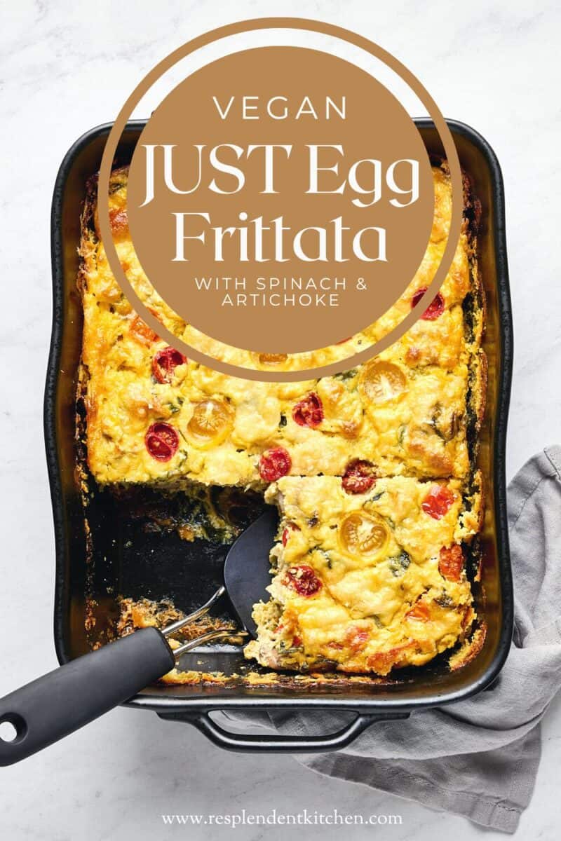 Pin for JUST Egg Frittata.