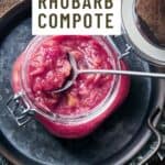 Pin for Rhubarb Compote