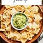 Four ingredient guacamole pin.