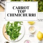 Pin for Carrot Top Chimichurri.