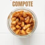 Pin for Easy Apple Compote.