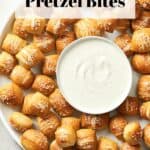 Pin for Vegan Pretzel Bites on Resplendent Kitchen blog.
