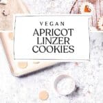 Vegan Linzer Cookies on Resplendent Kitchen blog.